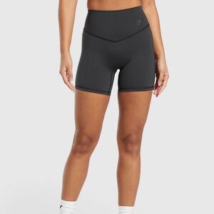 Gymshark Women's Charcoal Bike Shorts